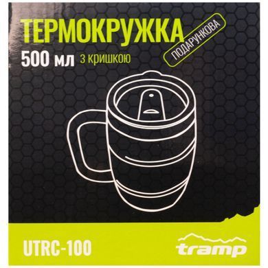 Термокружка TRAMP подарочная 500мл UTRC-100 olive