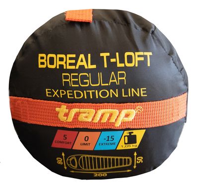 Спальный мешок Tramp Boreal Regular кокон (left) UTRS-061R-L