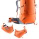 Рюкзак туристичний Deuter Aircontact Core SL 55+10 л 9409 Paprika-Graphite