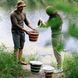 Ведро Tribe Water Bucket Lid 5 л силиконовое с крышкой T-FJ-0049, olive