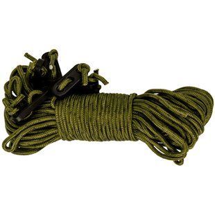 Комплект оттяжек для палатки Tribe Guyropes T-AZ-0010-green