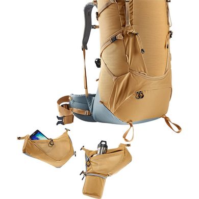 Рюкзак туристичний Deuter Aircontact Core 60+10 л 6318 Almond-Teal