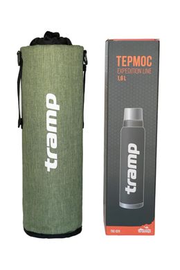 Комплект Термос Tramp Expedition 1,6 л. + Термочехол (Olive)