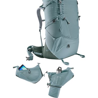 Рюкзак туристический Deuter Aircontact Core SL 65+10 л 4219 Shale-Ivy