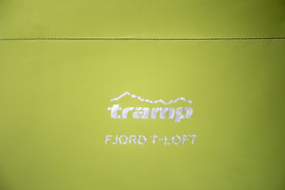 Спальний мішок Tramp Fjord Regular кокон лівий green/grey 200/80-50 UTRS-094R