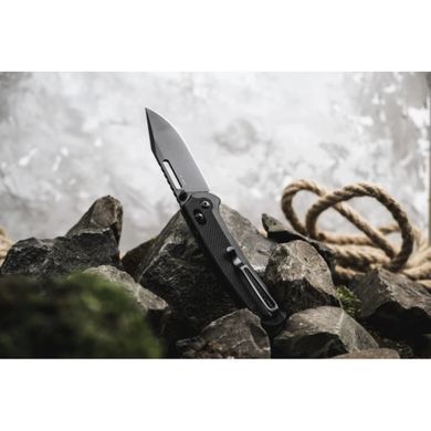 Нож складной Ganzo G768PT-BK с черным клинком Черный