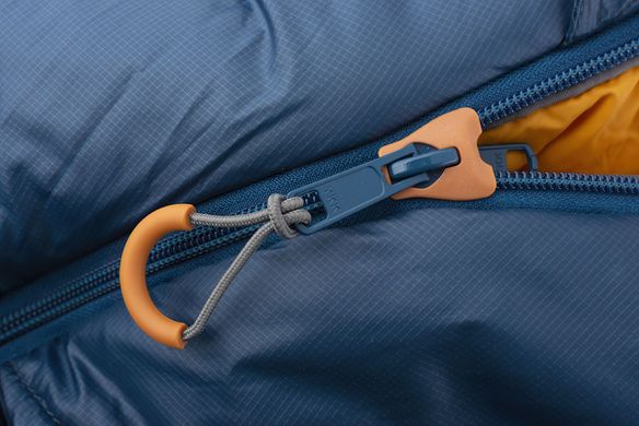 Спальный мешок Pinguin Topas (-1/-7°C), 195 см Blue Right Zip