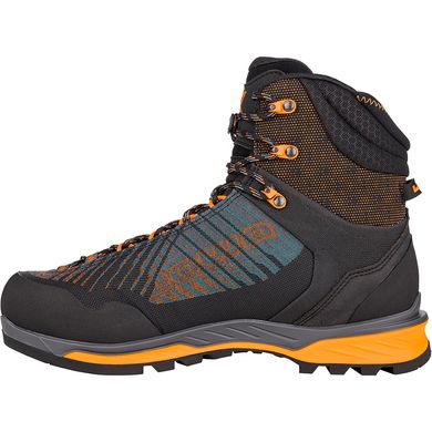 Ботинки треккинговые мужские LOWA Mangart GTX MID Anthracite/Flame 41