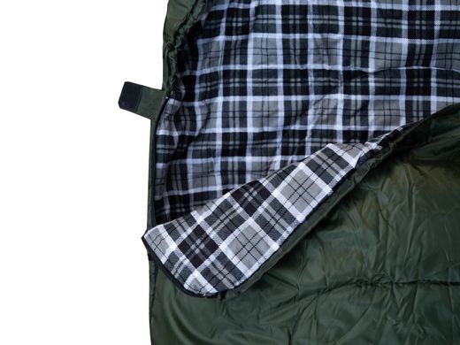 Спальный мешок Totem Ember Plus одеяло з капюшоном олива 190/75 left UTTS-014-L