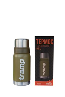 Термос Tramp Expedition Line 0,5 л оливковый TRC-030-olive