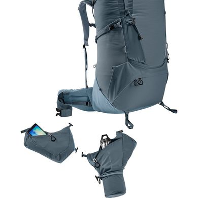 Рюкзак туристический Deuter Aircontact Core 70+10 л 4409 Graphite-Shale