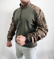 Тактическая рубашка UBACS TTX CoolPass мультикам олива 50