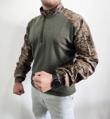 Тактическая рубашка UBACS TTX CoolPass мультикам олива 50