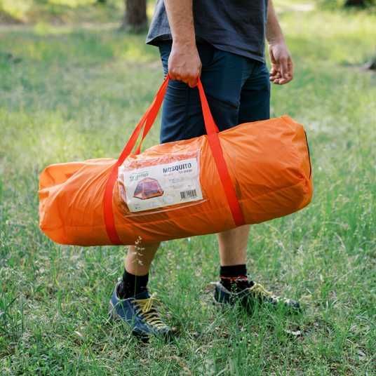 オレンジ色のフリースキャットハウス Шатер Tramp Lite Mosquito orange TLT-009.02 - Tramp