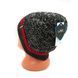 Шапка водонепроницаемая Dexshell Cuffed Beanie, S/M, черная с красной полосой