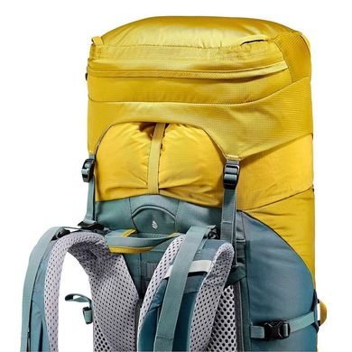 Рюкзак туристический Deuter Aircontact Lite 50+10 л 8205 Turmeric-Teal