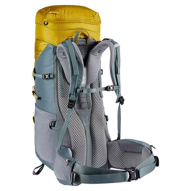 Рюкзак туристический Deuter Aircontact Lite 50+10 л 8205 Turmeric-Teal