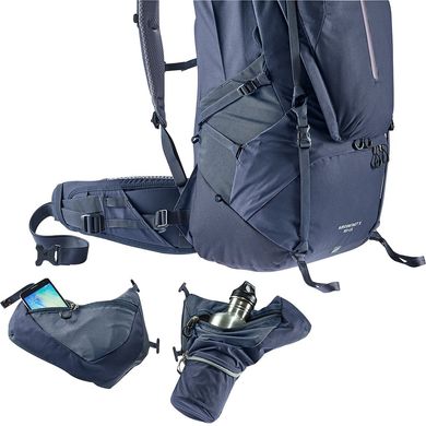 Рюкзак туристический Deuter Aircontact X 60+15 л 3067 Ink