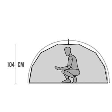 Палатка MSR Elixir 3 Grey
