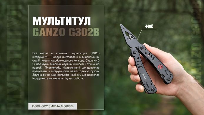 Мультитул Multi Tool Ganzo G302