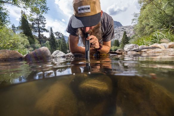 Фильтр для воды LifeStraw Peak Personal, Mountain Blue