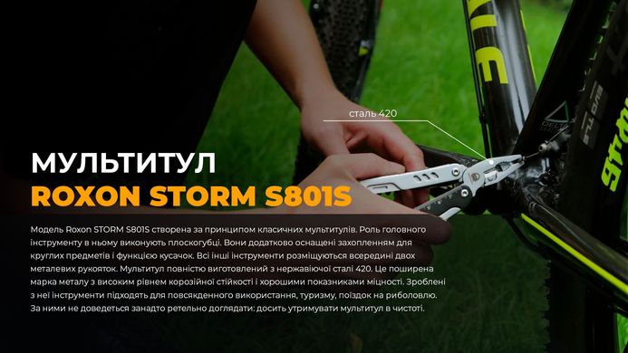 Мультитул Roxon Storm S801S