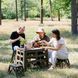 Стілець Tribe Camp Chair Low пластиковий, black