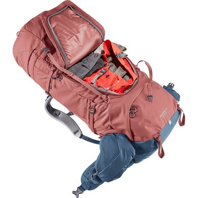 Рюкзак туристичний Deuter Aircontact X SL 80+15 л 5335 Redwood-Ink