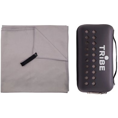 Рушник з мікрофібри Tribe Pocket Towel 60х120 см T-LC-0001-L Grey