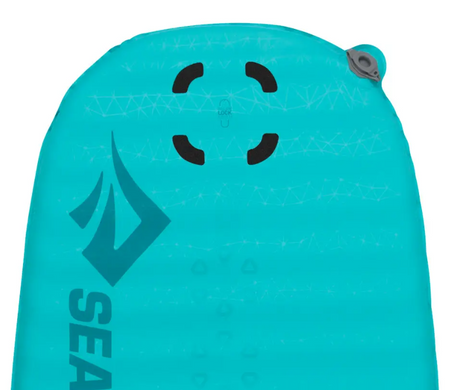 Самонадувающийся женский коврик Sea to Summit Comfort Light Mat, 170х53х5см, Aegean (STS AMSICLWR)