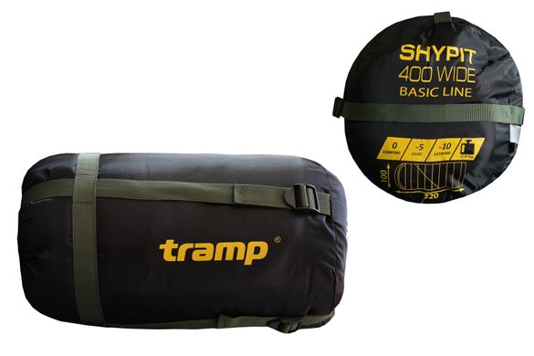 Спальный мешок-одеяло Tramp Shypit 400 Wide (left) UTRS-060L-L