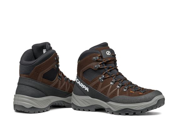 Ботинки треккинговые мужские Scarpa Boreas GTX Mud/Orange 41.5