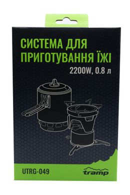 Система для приготування їжі Tramp на 0.8 л. UTRG-049-oliva