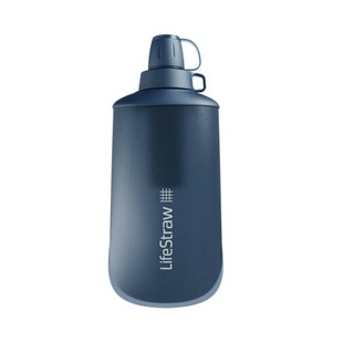 Бутылка-фильтр для воды LifeStraw Peak Squeeze, 650 мл, Mountain Blue