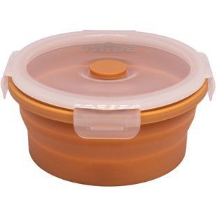 Контейнер Tribe Bowl Container 800 мл силиконовый T-FF-0046, ocher