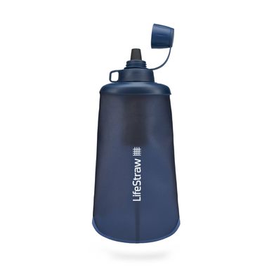 Пляшка-фільтр для води LifeStraw Peak Squeeze, 650 мл, Mountain Blue