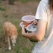 Контейнер Tribe Bowl Container 800 мл силиконовый T-FF-0046, ocher