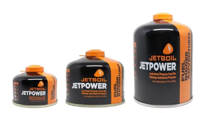 Резьбовой газовый баллон Jetboil Jetpower Fuel, 100 г