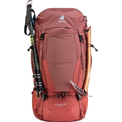 Рюкзак туристичний Deuter Futura Air Trek SL 55+10 л 5574 Redwood-Lava