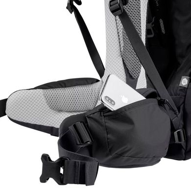 Рюкзак туристичний Deuter Futura Air Trek 55+10 л 7403 Black-Graphite