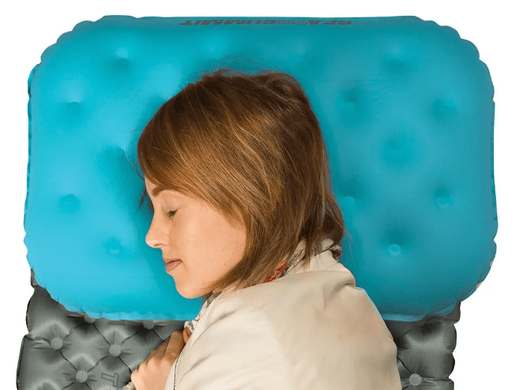 Подушка надувная Sea To Summit Aeros Ultralight Pillow Deluxe, Aqua