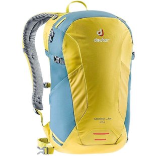 Рюкзак туристичний Deuter Speed Lite 20 л 2334 Greencurry-Slateblue