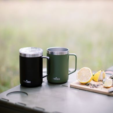 Термочашка Tribe Classic Mug 500 мл, black