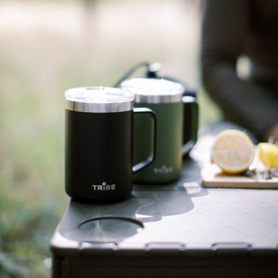Термочашка Tribe Classic Mug 500 мл, black