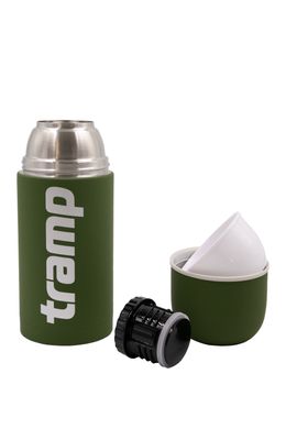 Термос Tramp Soft Touch 0,75 л зеленый TRC-108-khaki