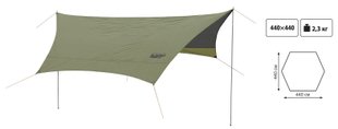 Уцінка! Тент зі стійками Tramp Lite Tent green UTLT-034