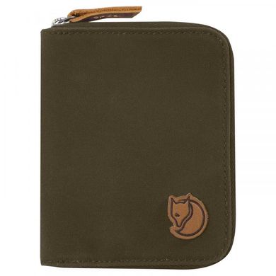 Кошелек FJALLRAVEN Zip Wallet Dark Olive