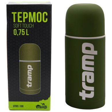 Термос TRAMP Soft Touch 0,75 л UTRC-108 Хакі