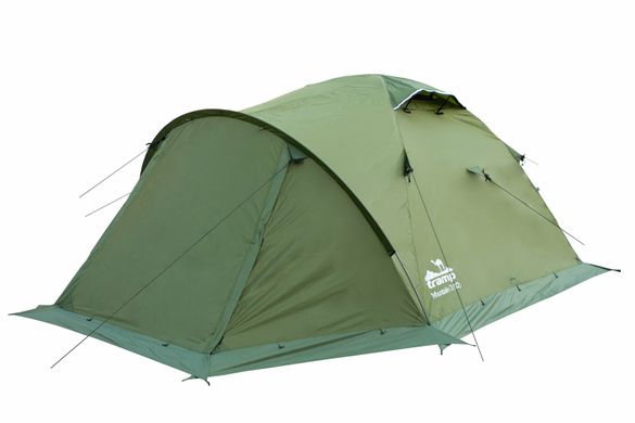 Палатка Tramp Mountain 3 (V2) Зеленая Уценка U_TRT-023-green